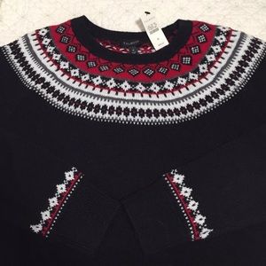 Talbots Fair Isle sweater